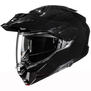 HJC i80 Solid flip-up motorcykelhjelm, metallic sort