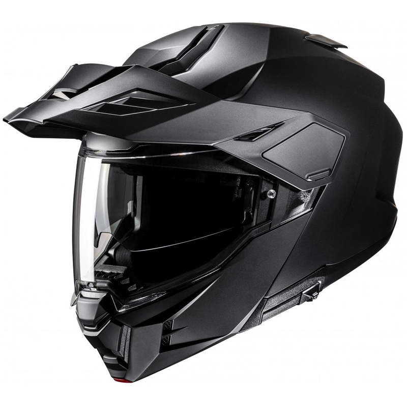 HJC i80 Solid Semi Flat flip-up motorcykelhjelm, sort