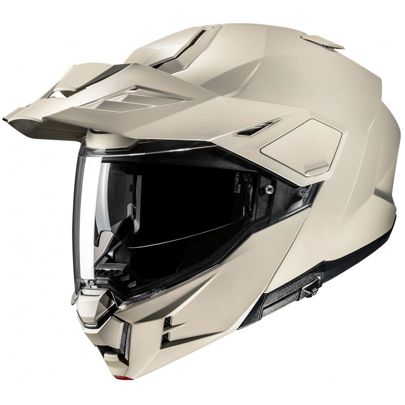 HJC i80 Solid Semi Flat flip-up motorcykelhjelm, sandbeige