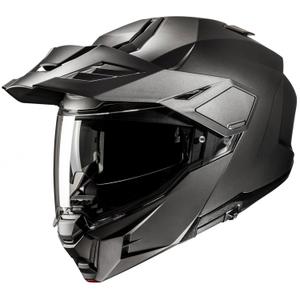 HJC i80 Solid Semi Flat Flip-Up Motorcykelhjelm Titanium
