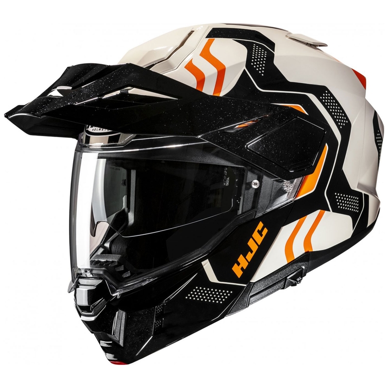 HJC i80 Velly MC7 flip-up motorcykelhjelm beige-sort