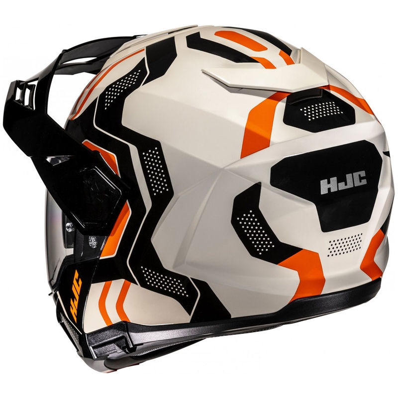 HJC i80 Velly MC7 flip-up motorcykelhjelm beige-sort