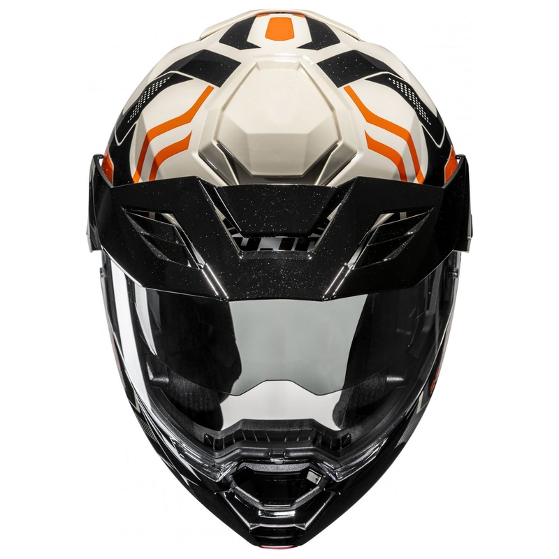 HJC i80 Velly MC7 flip-up motorcykelhjelm beige-sort