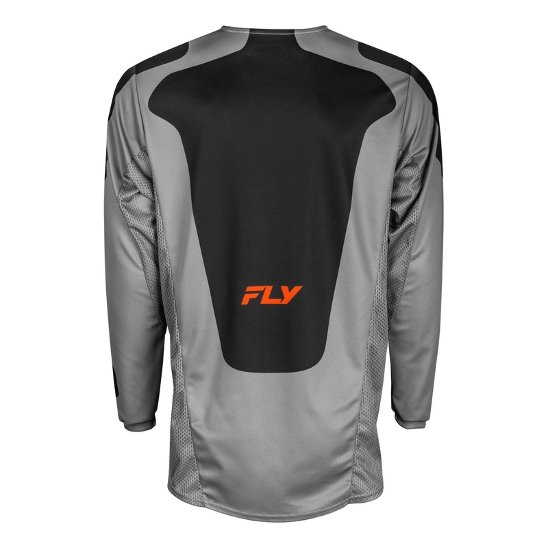 Motocrosstrøje FLY Racing Kinetic Sym grå-orange-sort