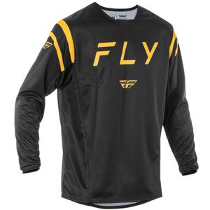 Motocrosstrøje FLY Racing Kinetic Centre sort-guld