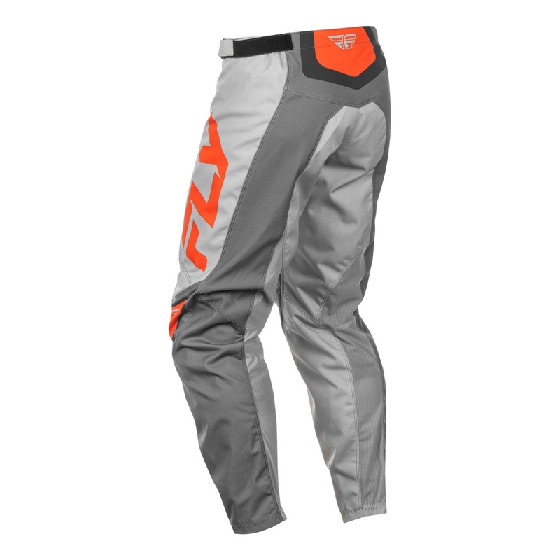 Motocrossbukser FLY Racing F-16 grå-sort-orange