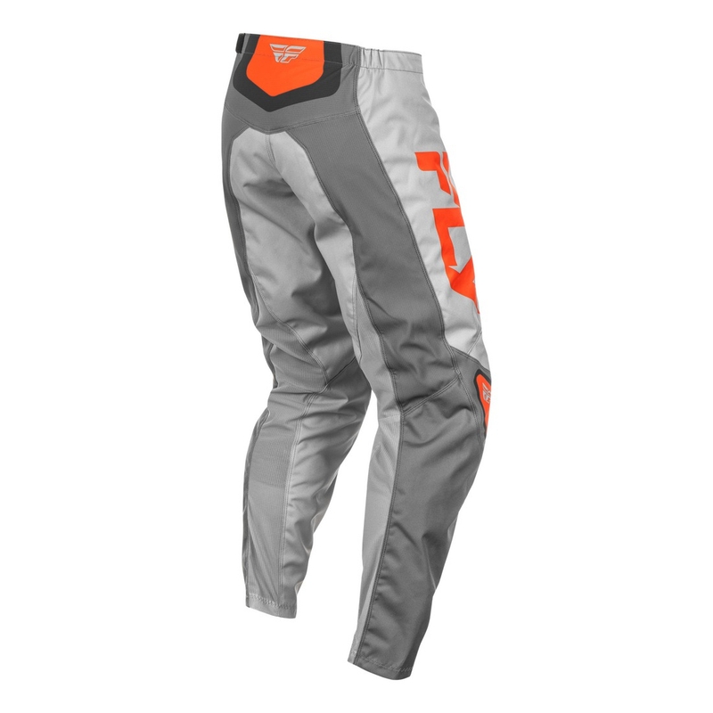 Motocrossbukser FLY Racing F-16 grå-sort-orange