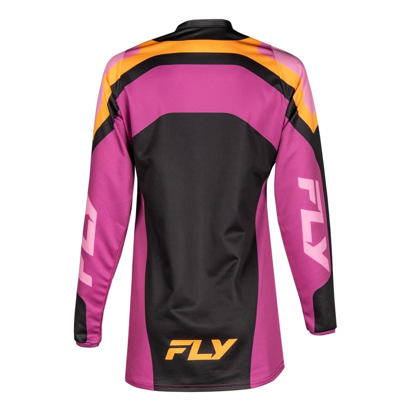 Motocrosstrøje til kvinder FLY Racing F-16 sort og gul