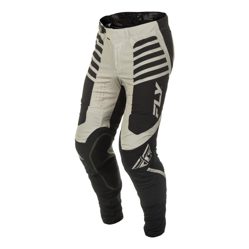 Motocrossbukser FLY Racing Lite sort-grå