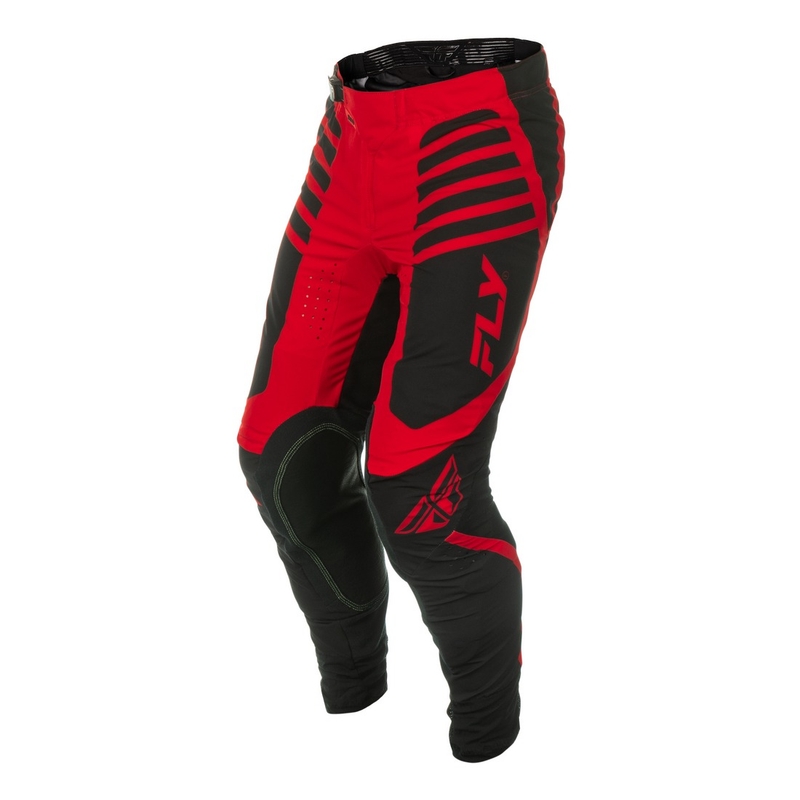 Motocrossbukser FLY Racing Lite sort-rød