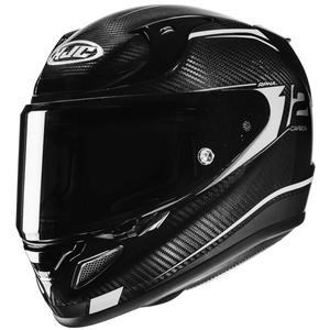 Integreret motorcykelhjelm HJC RPHA 12 CARBON Keres MC5 sort og hvid