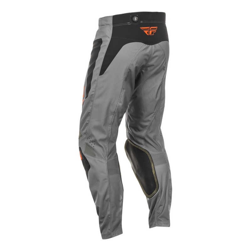 Motocrossbukser FLY Racing Kinetic Sym grå-orange-sort