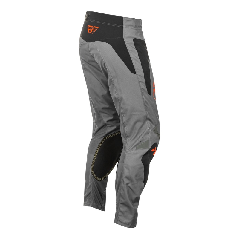 Motocrossbukser FLY Racing Kinetic Sym grå-orange-sort