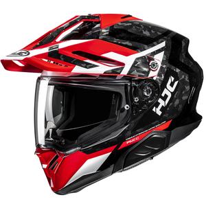 Enduro motorcykelhjelm HJC RPHA 60 Dakar MC1 sort-rød