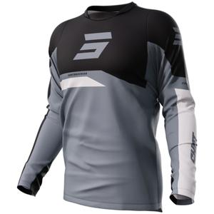 Motocross-trøje Shot Devo Star grå udsalg