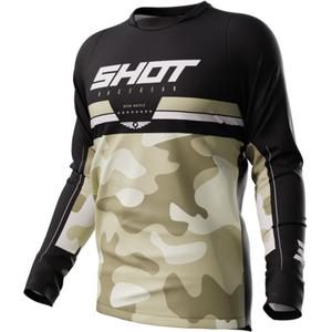 Motocross-trøje Shot Devo Battle sand udsalg