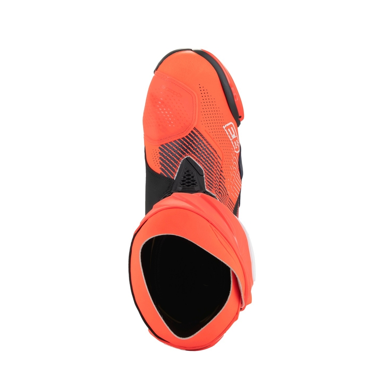 Alpinestars Supertech R Vented limited edition MM93 Marc Marquez fluo red-blue-black motorcykelstøvler