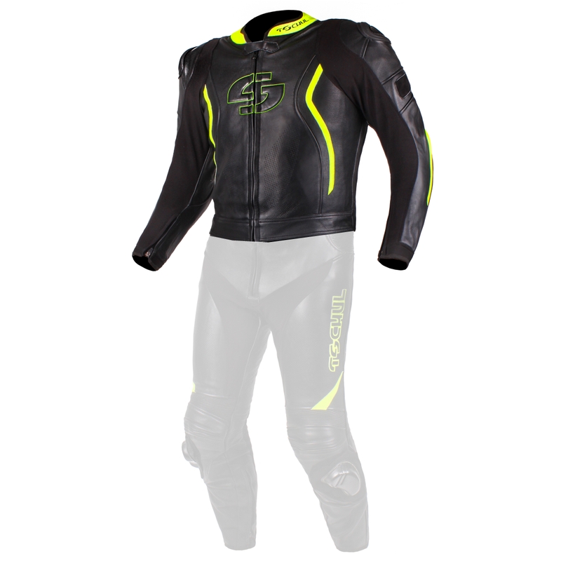 Pánská bunda Tschul 535 černo-fluo žlutá výprodej