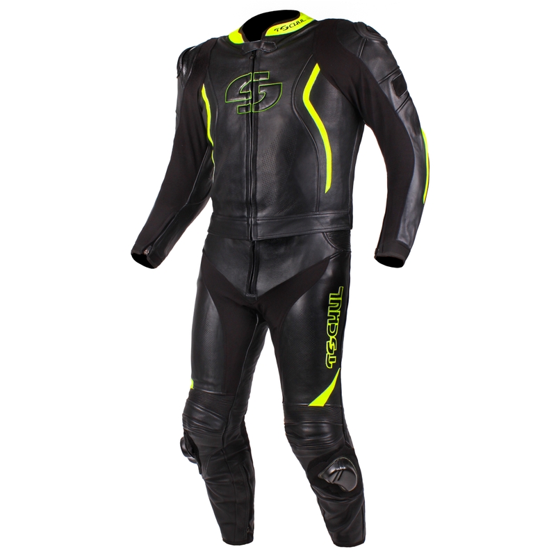 Pánská bunda Tschul 535 černo-fluo žlutá výprodej