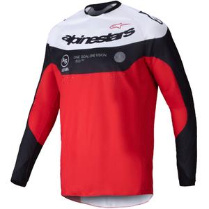 Alpinestars PRO-Dura motocrosstrøje sort-rød-hvid