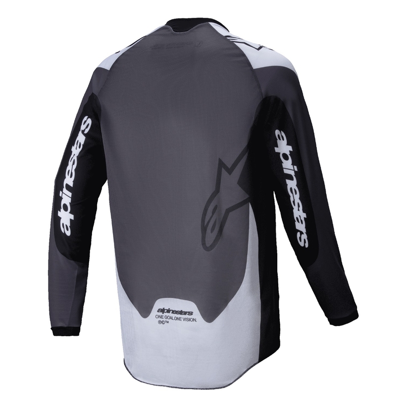Alpinestars PRO-Dura motocrosstrøje sort og hvid