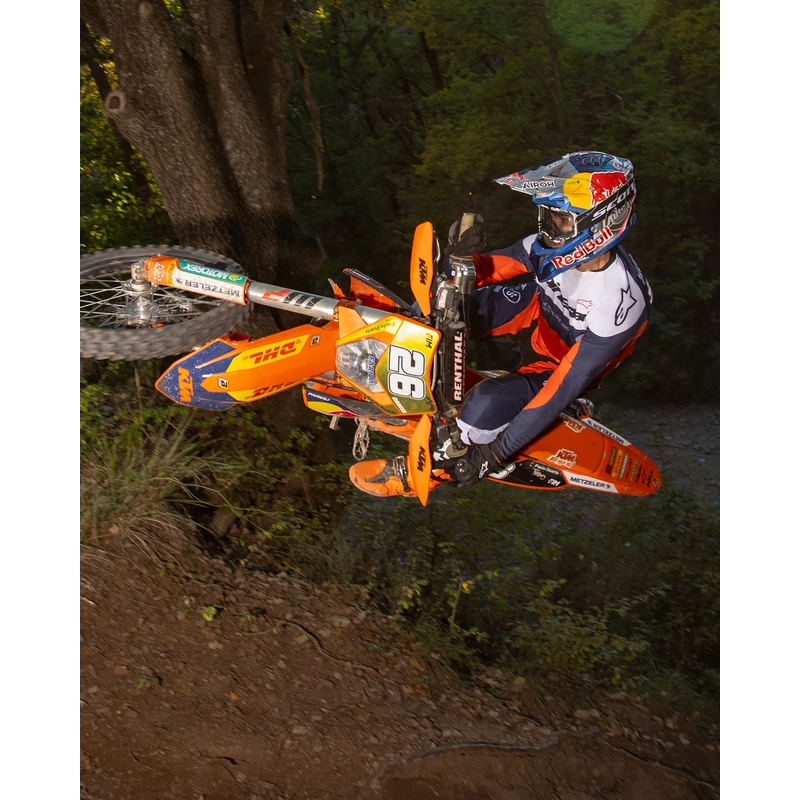Alpinestars PRO-Dura motocrosstrøje blå-orange-hvid