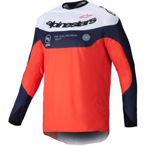 Alpinestars PRO-Dura motocrosstrøje blå-orange-hvid