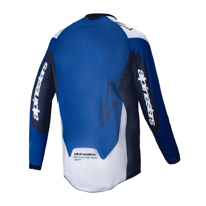 Alpinestars PRO-Dura motocrosstrøje blå og hvid