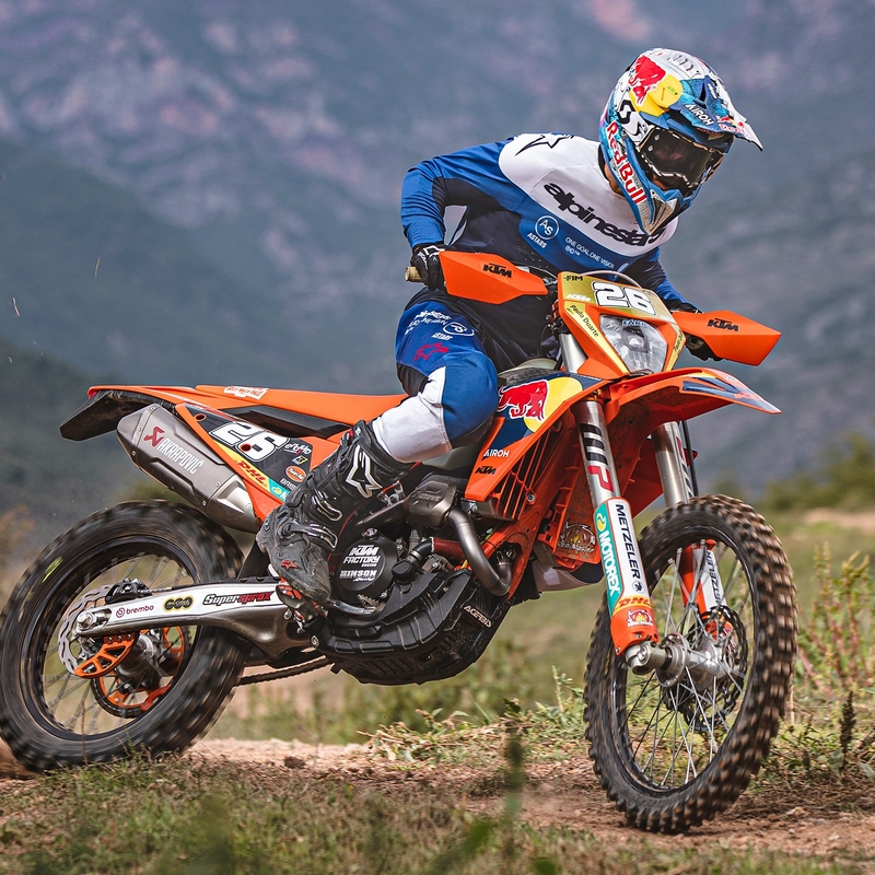Alpinestars PRO-Dura motocrosstrøje blå og hvid