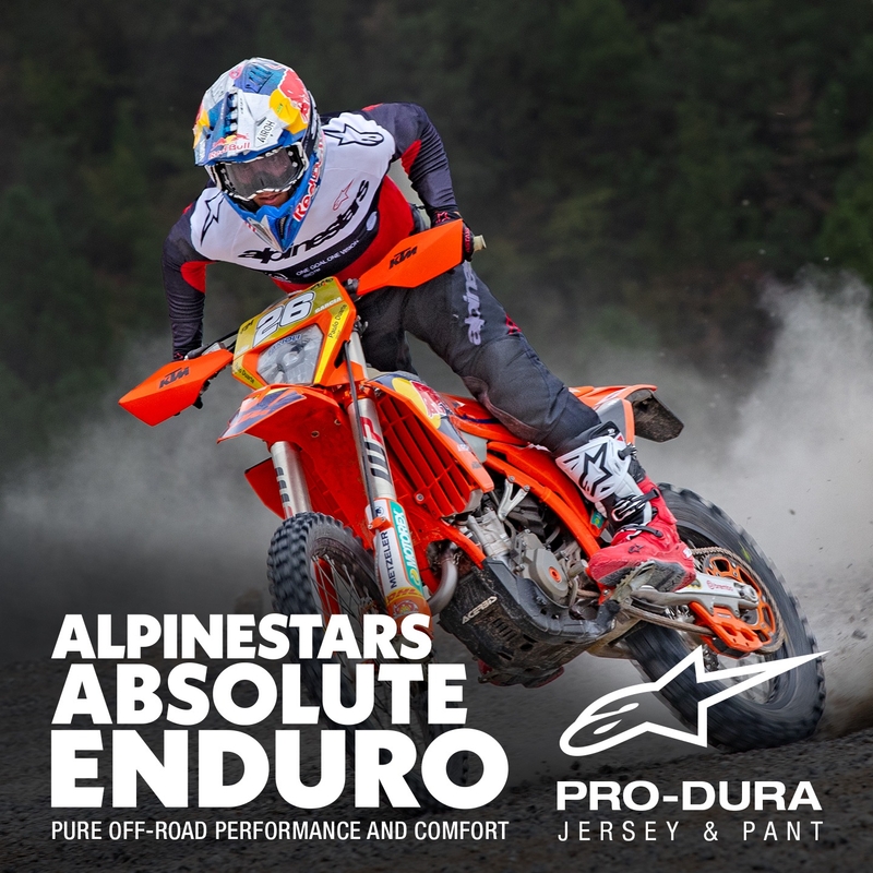 Alpinestars PRO-Dura Motocross Pants Sort og hvid