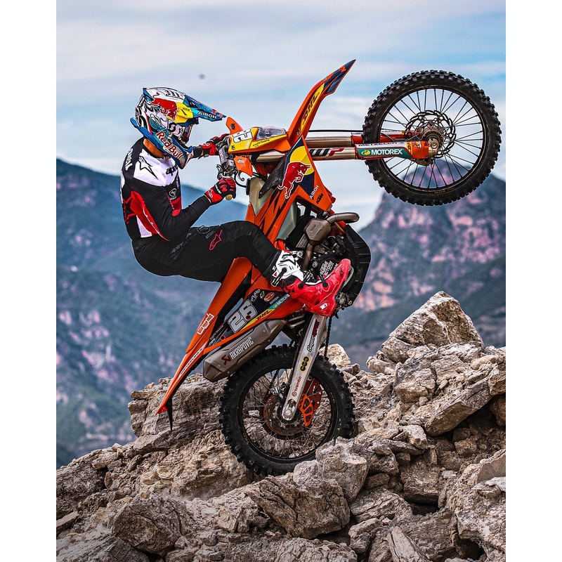 Alpinestars PRO-Dura Motocross Pants Sort og hvid