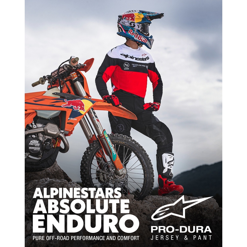 Alpinestars PRO-Dura Motocross Pants Sort og hvid