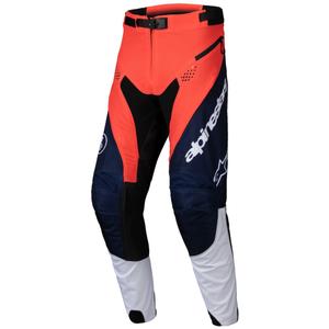 Alpinestars PRO-Dura Motocross-bukser blå-orange-hvide