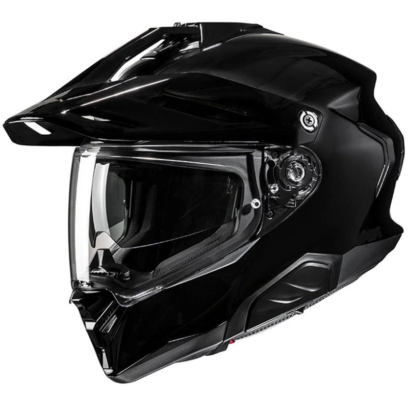 Enduro-motorcykelhjelm HJC RPHA 60 Solid sort blank