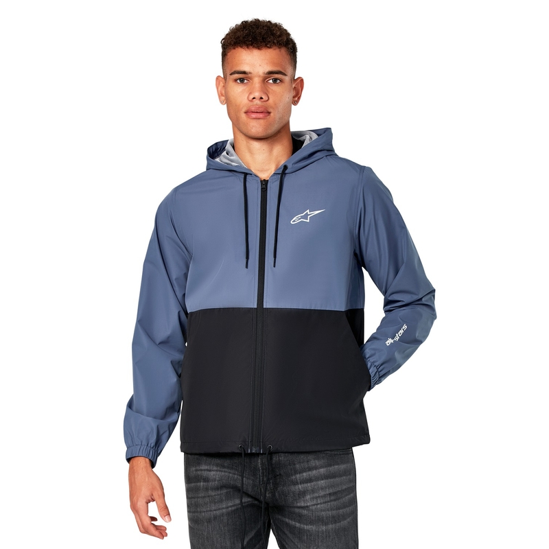 Alpinestars Speeded Windbreaker-jakke blå-sort
