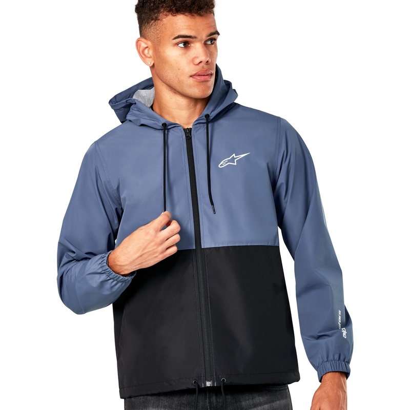 Alpinestars Speeded Windbreaker-jakke blå-sort