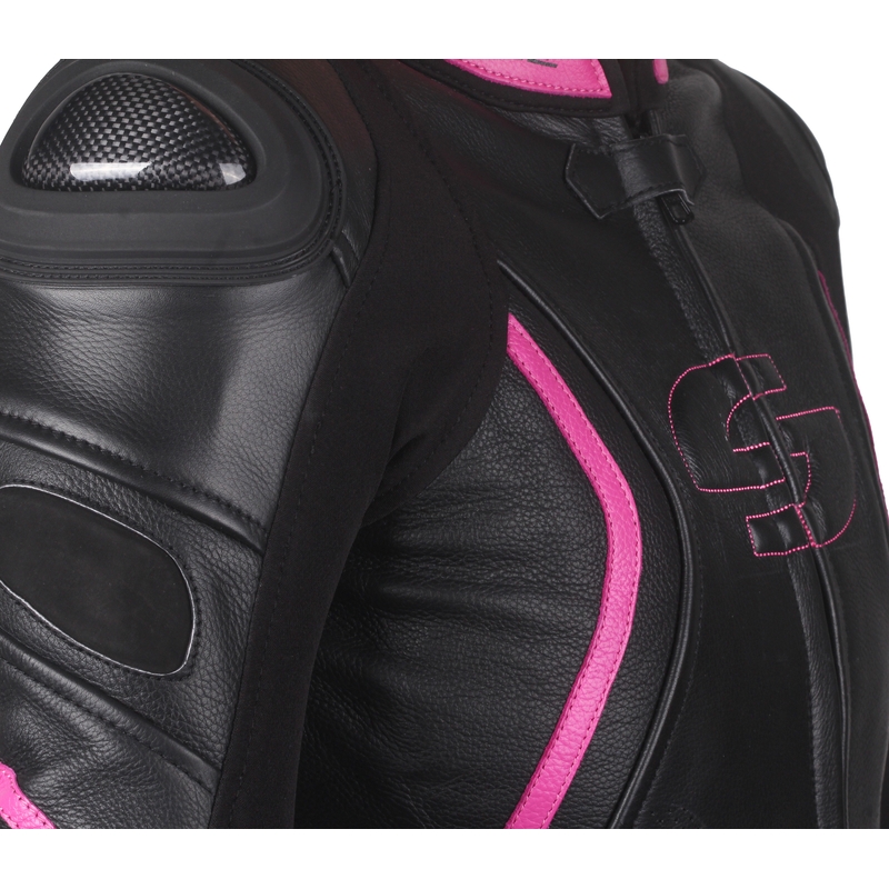 Tschul 536 sort og pink jumpsuit til kvinder udsalg