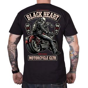T-shirt Black Heart Coffin sort
