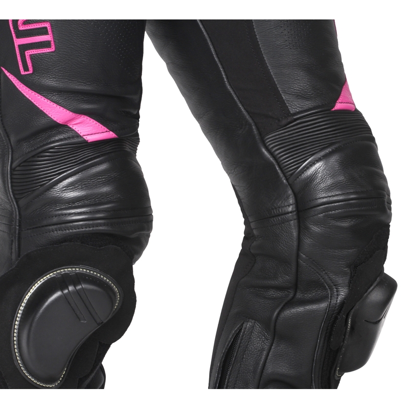 Tschul 536 sort og pink jumpsuit til kvinder udsalg