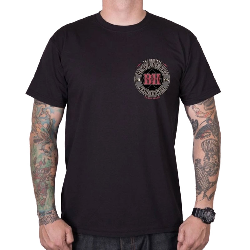 T-shirt Black Heart Ember sort