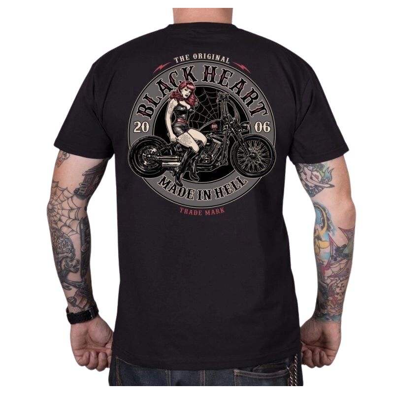 T-shirt Black Heart Ember sort