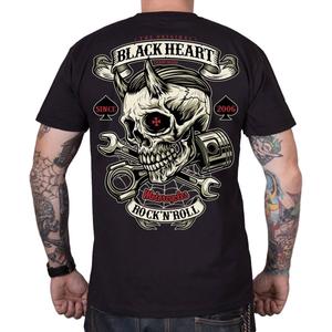 T-shirt Black Heart Liberty sort