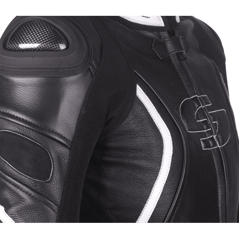 Tschul 536 sort-hvid jumpsuit til kvinder udsalg