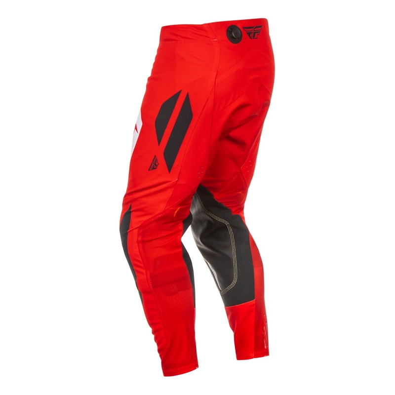 Motocrossbukser FLY Racing Evolution rød-hvid-sort