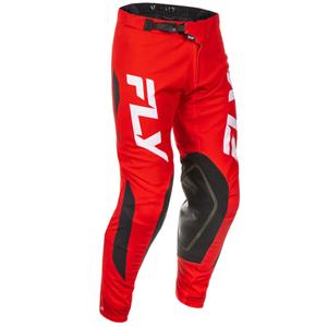 Motocrossbukser FLY Racing Evolution rød-hvid-sort