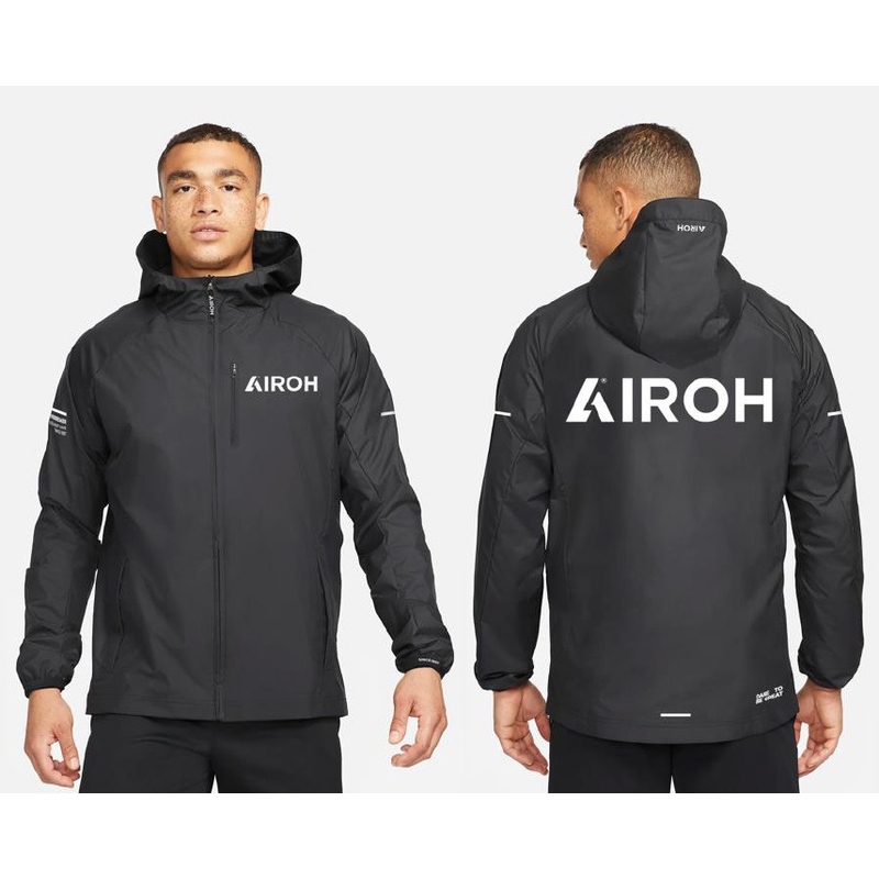Vandtæt jakke Airoh sort