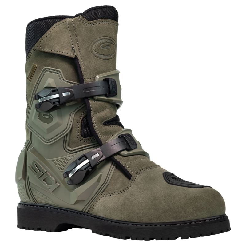 SiDi Adventure Gore-Tex 2 Mid khaki motorcykelstøvler