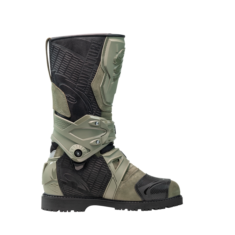 SiDi Adventure Gore-Tex 2 Military khaki motorcykelstøvler