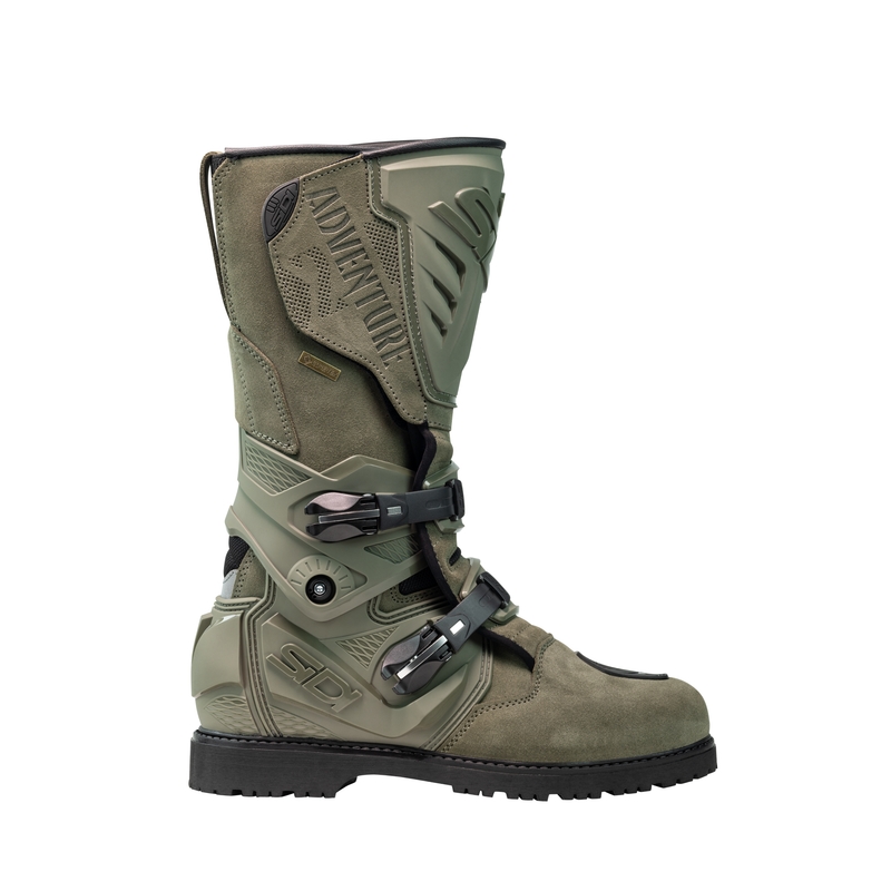 SiDi Adventure Gore-Tex 2 Military khaki motorcykelstøvler