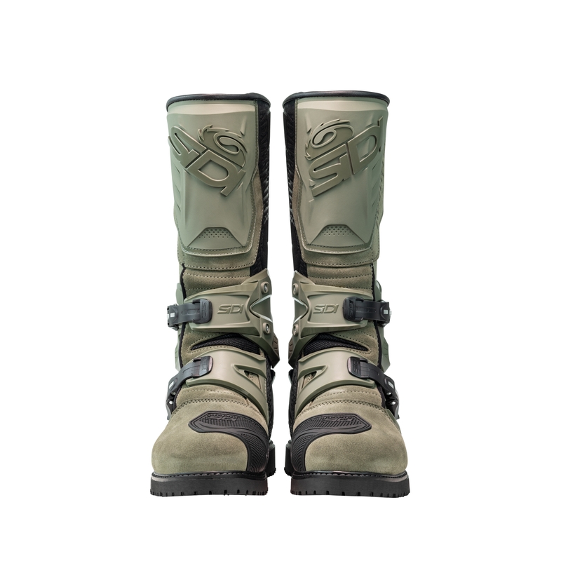 SiDi Adventure Gore-Tex 2 Military khaki motorcykelstøvler